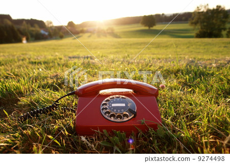 Mobile Phone hotline outdoors 9274498
