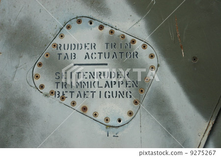 Aircraft background military metal close-up 9275267
