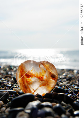 heart at beach 9276242
