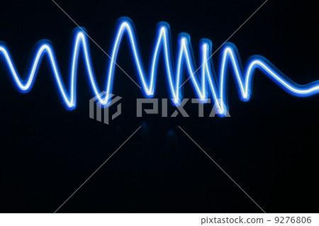 blue sound electric wave 9276806