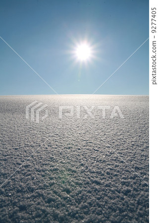 Snow surface Snow surface 9277405
