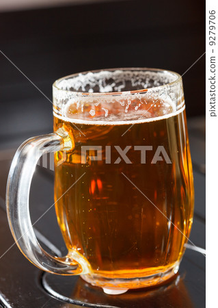 glass of fresh lager beer glass of fresh lager beer 9279706