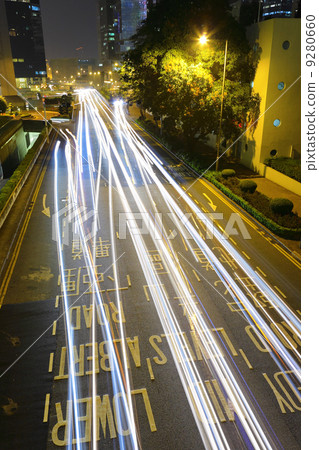 night traffic in city night traffic in city 9280660