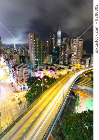 freeway and downtown 9280802