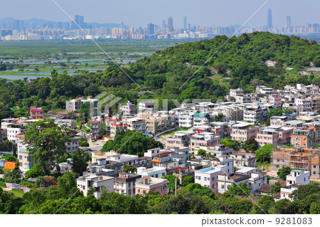 Yuen Long district in Hong Kong 9281083