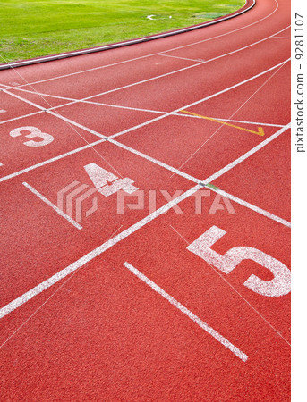 Running track for athletes Running track for athletes 9281107