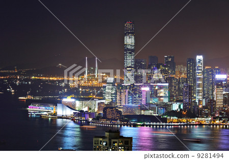 kowloon at night kowloon at night 9281494