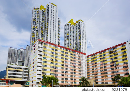 Hong Kong residential buildings Hong Kong residential buildings 9281979