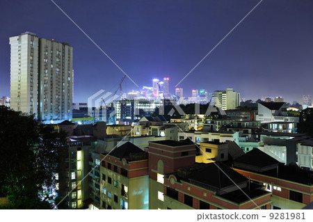 Singapore at night Singapore at night 9281981
