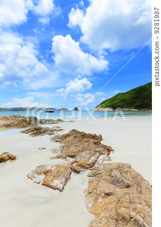 Sai Wan beach in Hong Kong Sai Wan beach in Hong Kong 9281987
