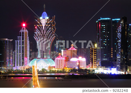 Macau at night 9282248