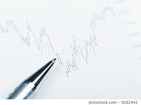 Financial chart 9282942