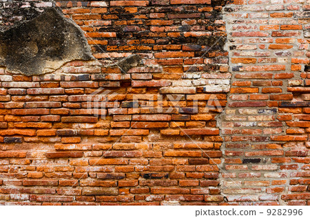 Ancient brick wall 9282996