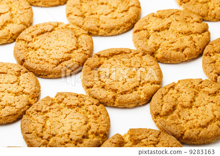 Baked cookies close up 9283163