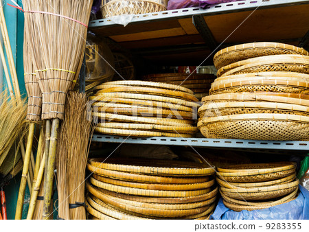Wicker handmade wooden basket for sell 9283355