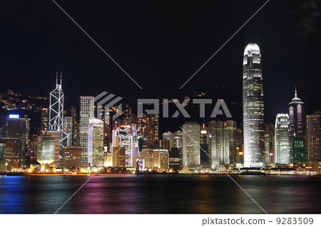 Hong Kong at night 9283509