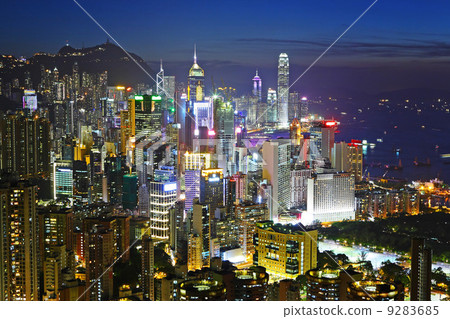 Hong Kong city view 9283685