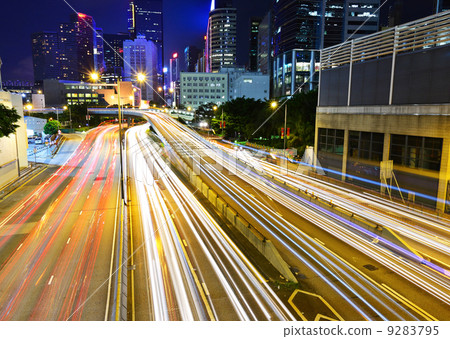 modern city at night 9283795