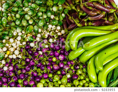 Vegetable in market stall Vegetable in market stall 9283955