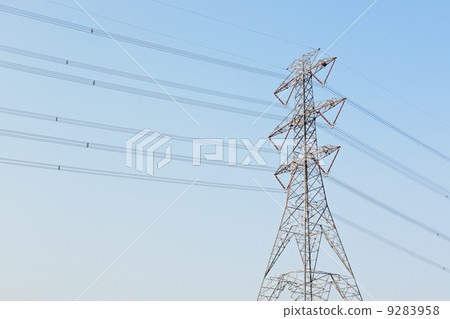 power transmission tower power transmission tower 9283958