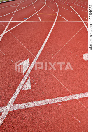 Running track for athletes 9284681