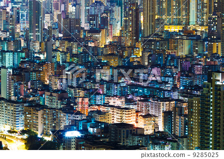 Hong Kong cityview at night Hong Kong cityview at night 9285025
