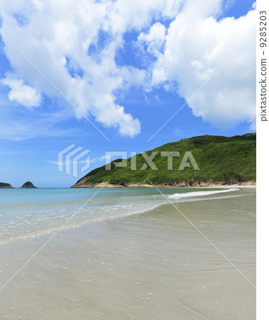 Sai Wan beach in Hong Kong Sai Wan beach in Hong Kong 9285203