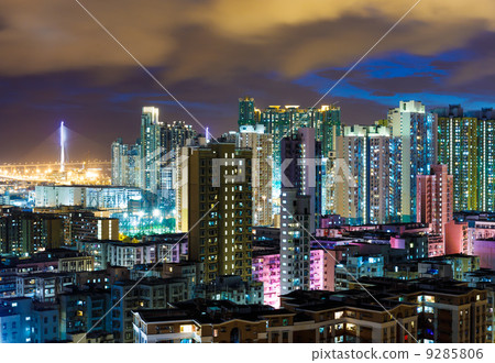 Residential building in Hong Kong 9285806
