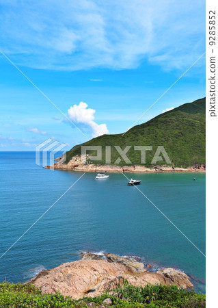 Sai Wan bay in Hong Kong 9285852
