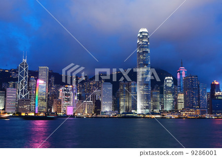 Hong Kong night view Hong Kong night view 9286001