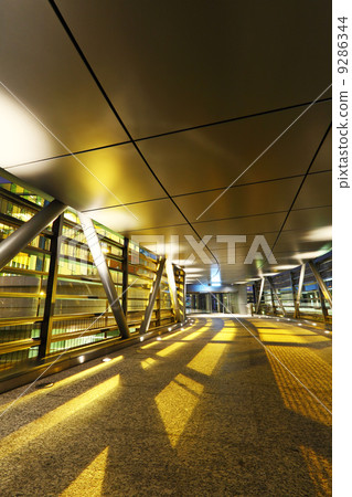 modern flyover at night modern flyover at night 9286344