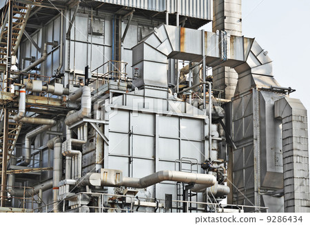 Industrial building, Steel pipelines Industrial building, Steel pipelines 9286434