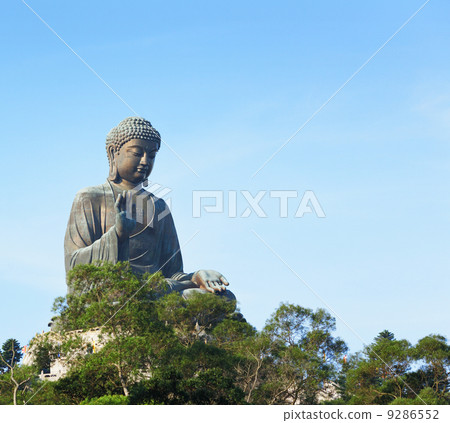 Giant buddha in Hong Kong 9286552
