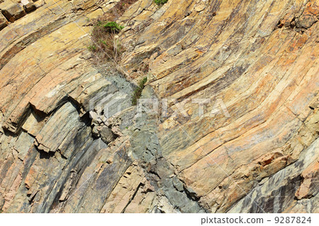 Hong Kong Geographical Park , hexagonal column 9287824