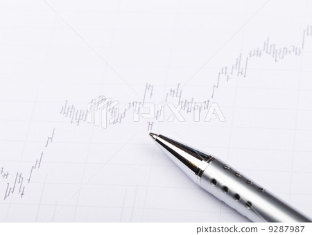 Financial chart 9287987