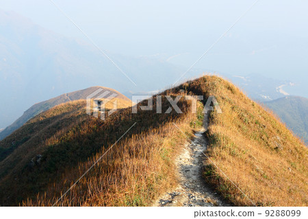 path for hiking on hill path for hiking on hill 9288099