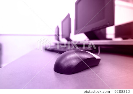 workplace room with computers 9288213