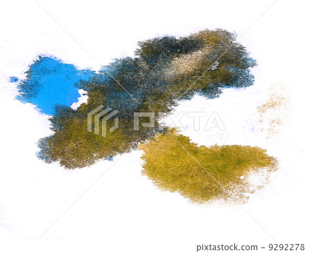 ink blue brown watercolor paint splatter splash grunge backgroun 9292278