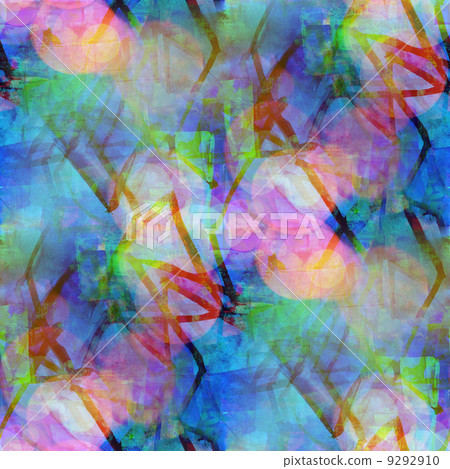 sunlight background blue ornament watercolor art seamless textur 9292910