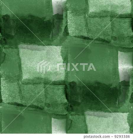 seamless cubism green abstract art Picasso texture watercolor wa 9293386