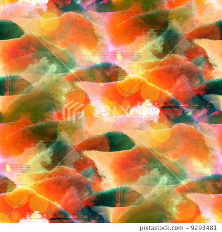 sunlight seamless abstract art red, black texture watercolor, wa 9293481