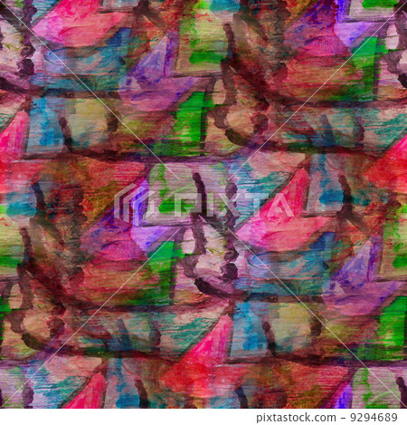 background brown red blue ornament watercolor art seamless textu background brown red blue ornament watercolor art seamless textu 9294689