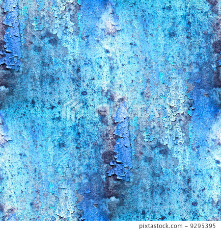 seamless blue abstract grunge texture with cracks in paint 9295395