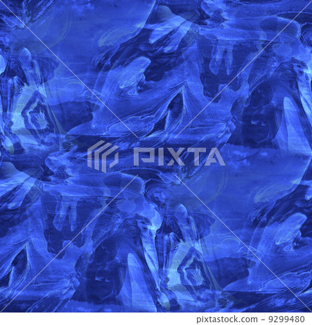 art blue seamless texture background watercolor - Stock Illustration ...