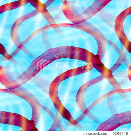 tones abstract blue, red seamless painted watercolor background tones abstract blue, red seamless painted watercolor background 9299646