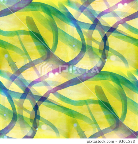 sunlight table yellow, green, ornament mesh chart stroke paint b 9301558