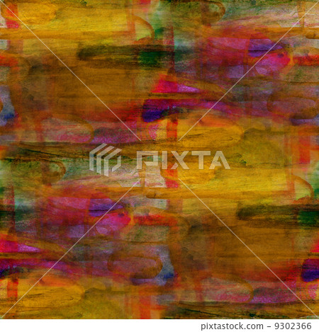 yellow brown grunge texture, watercolor seamless background, vin 9302366