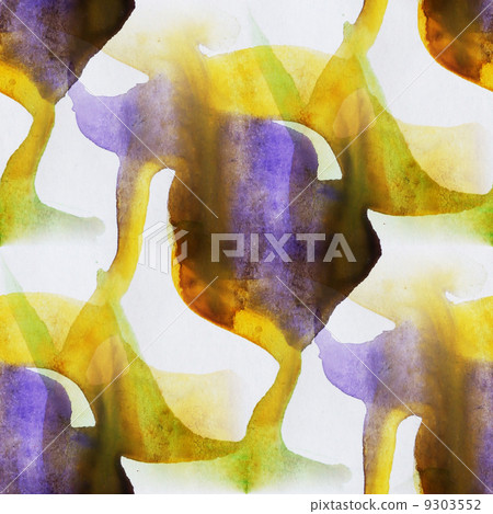 seamless cubism abstract art Picasso texture blue, green waterco 9303552