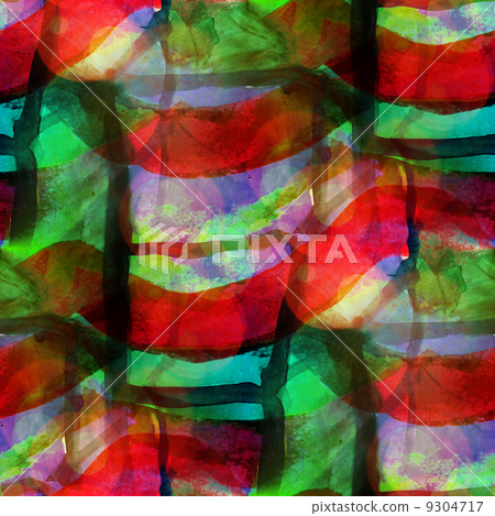 sunlight seamless green red cubism abstract art Picasso texture 9304717