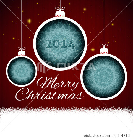 Christmas balls paper Christmas balls paper 9314713